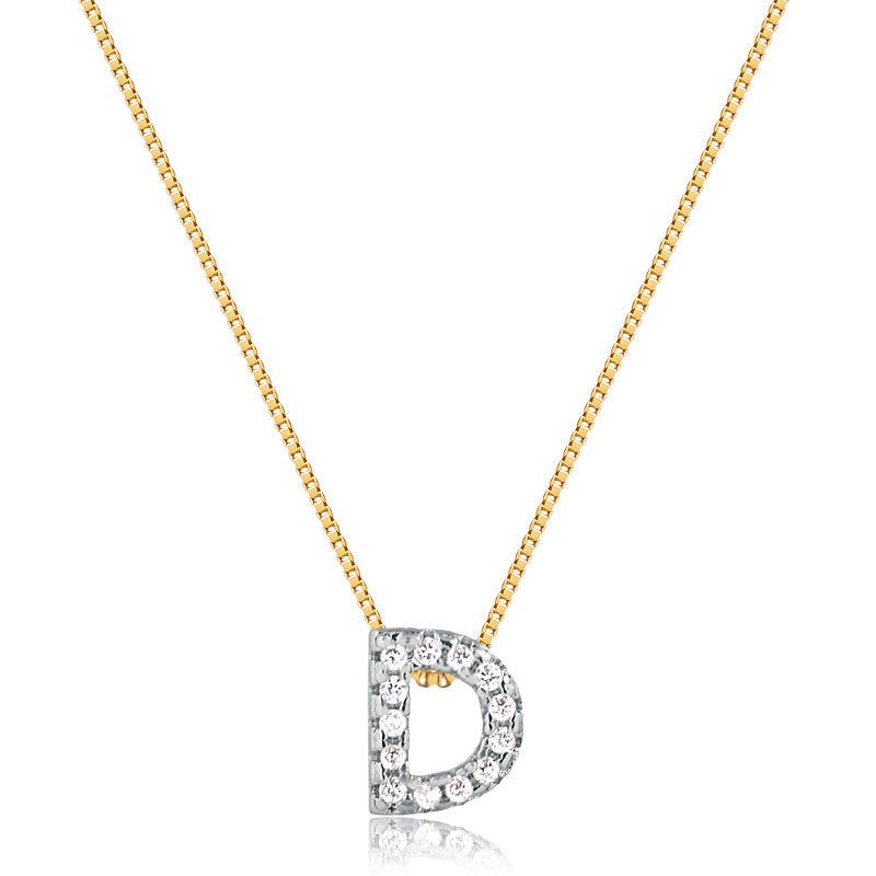 Cadena Nylon Inicial D Enchapado