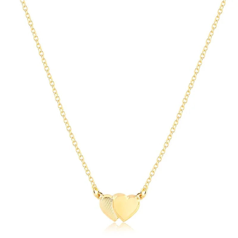Cadena Con Dije Corazon Enchapado