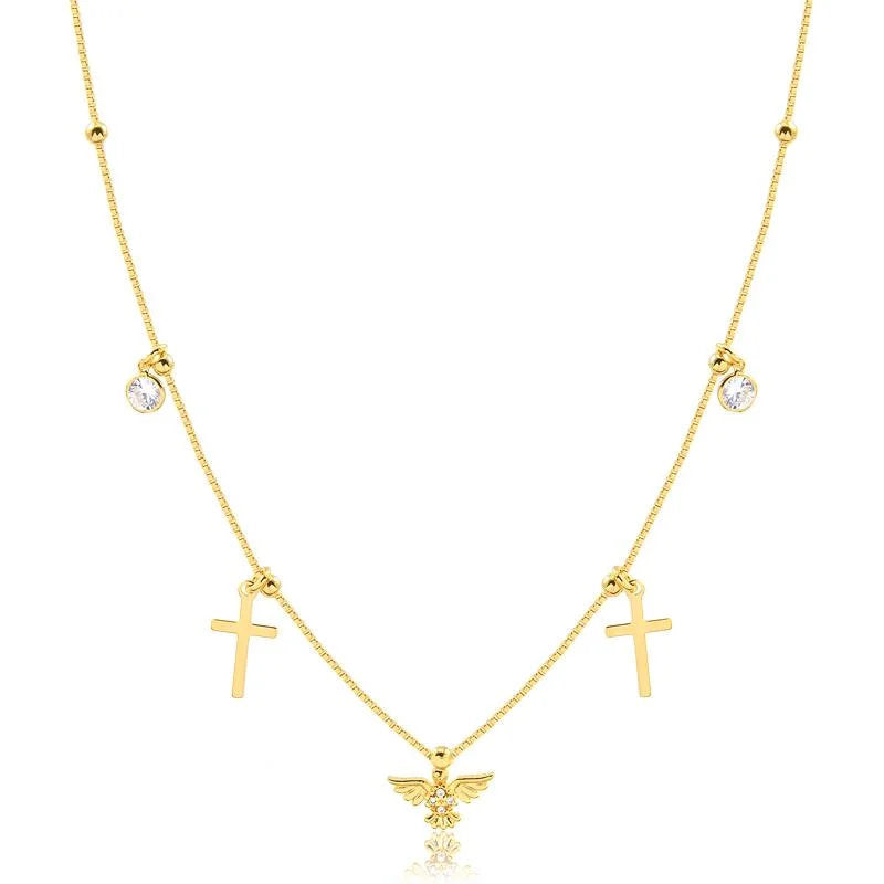 Chokers Espiritu Santo Enchapado