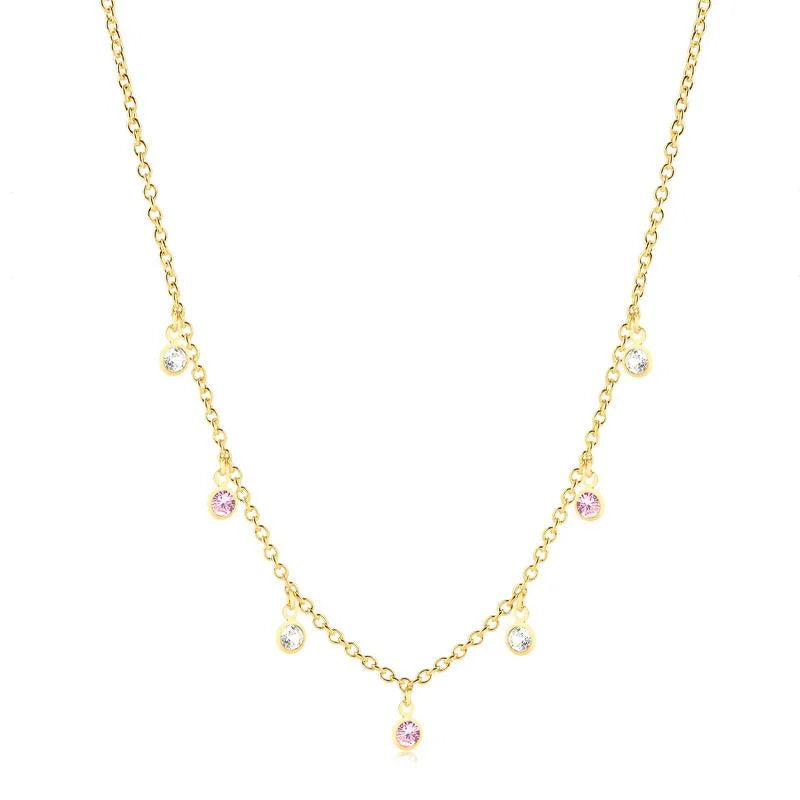 Chokers Piedra Enchapado