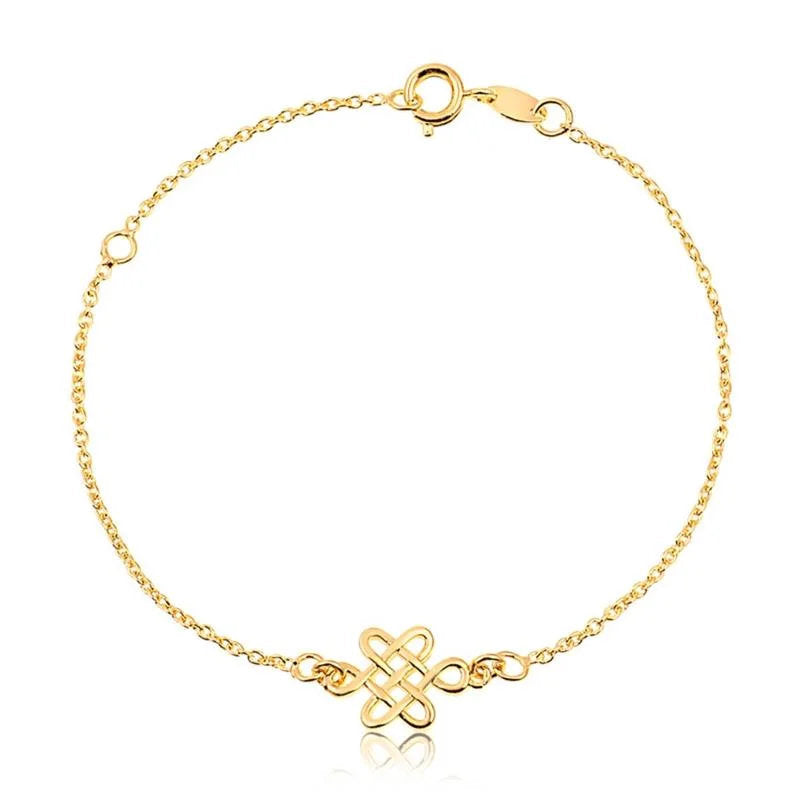Pulsera Con Dije Enchapado