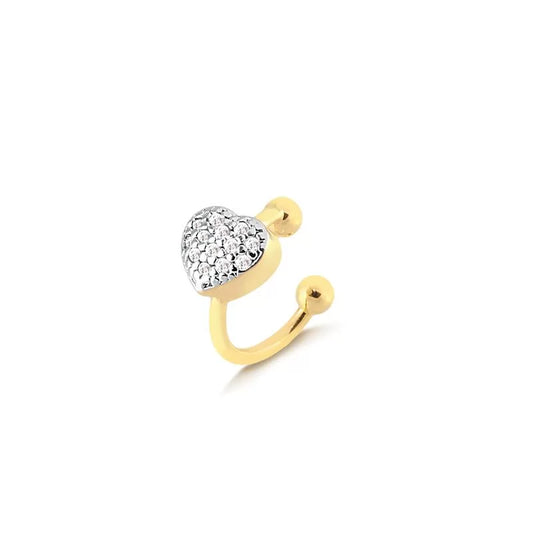 Earcuff corazon