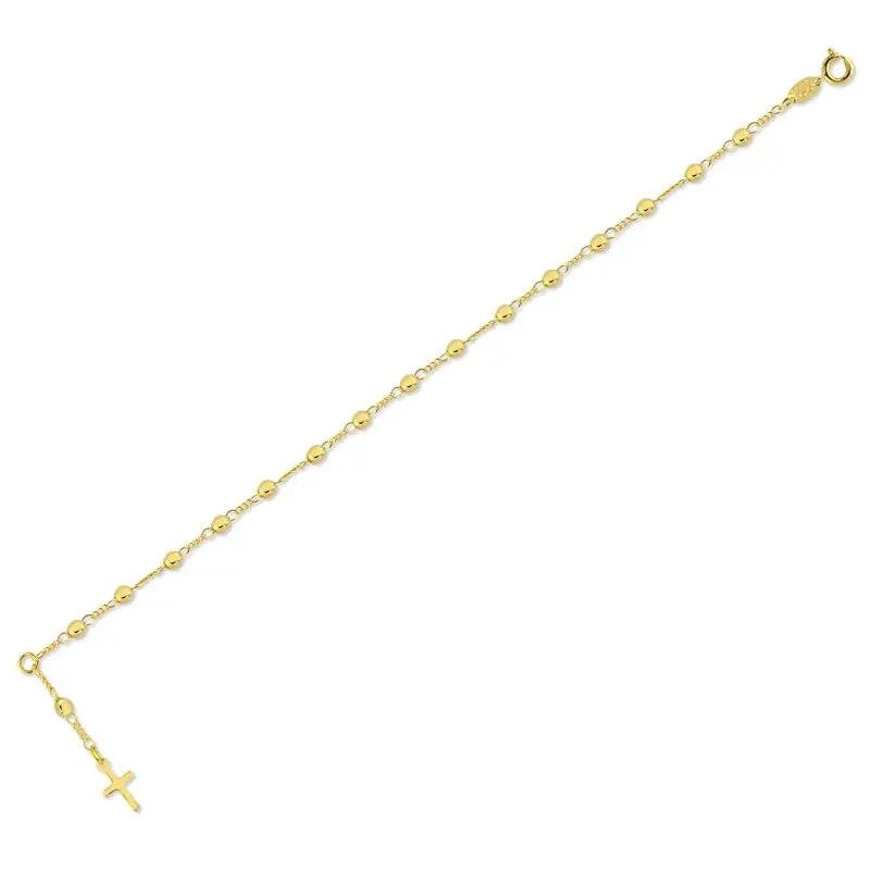 Pulsera Rosario Enchapado
