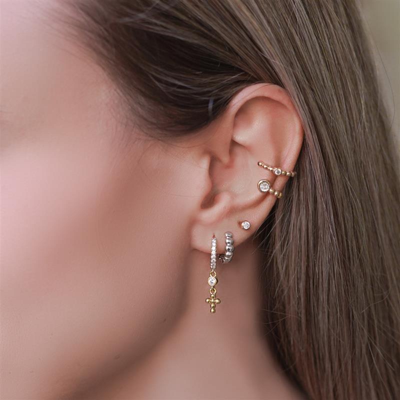 Earcuff con piedra