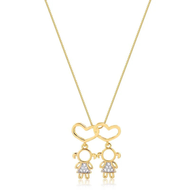 Cadena Con Dije Nenas Enchapado