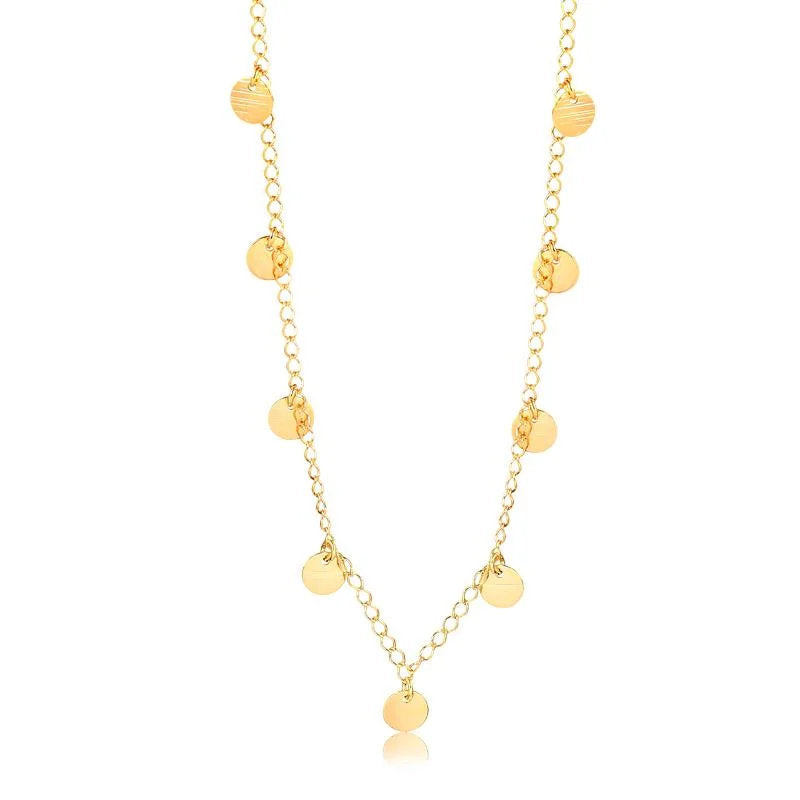 Chokers Monedita Enchapado