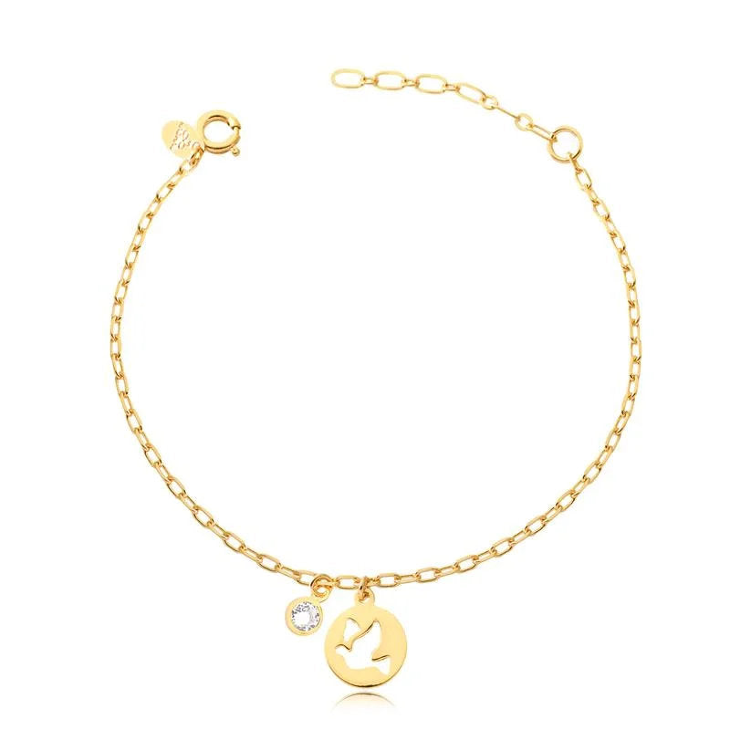 Pulsera Espiritu Santo Enchapado