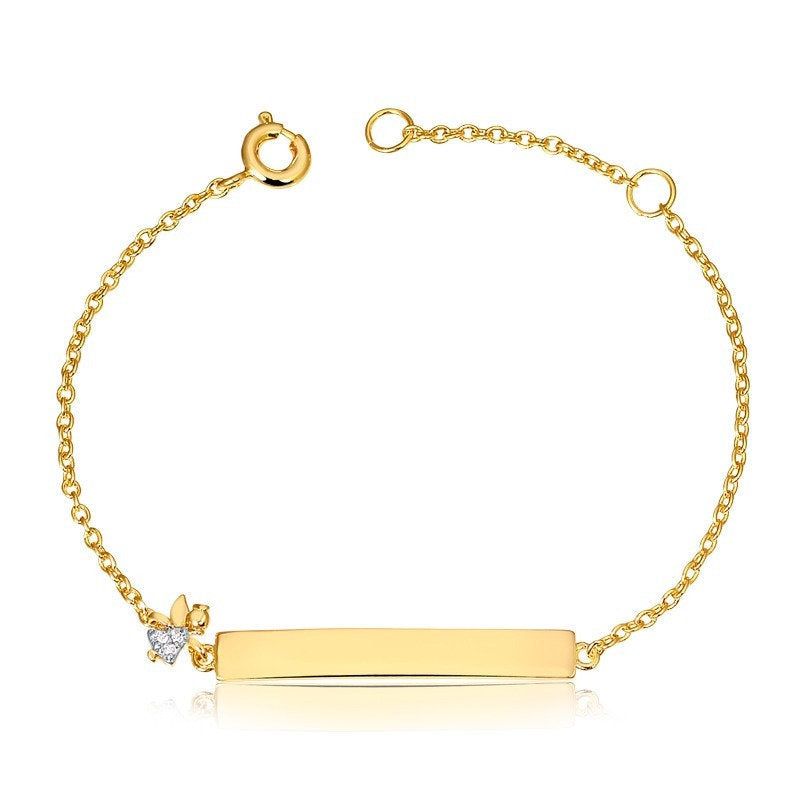 Pulsera Identidad Enchapado