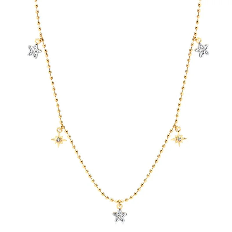 Chokers Estrella Enchapado