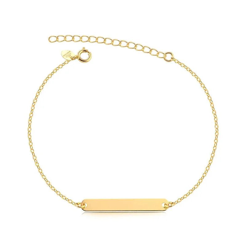 Pulsera Identidad Enchapado