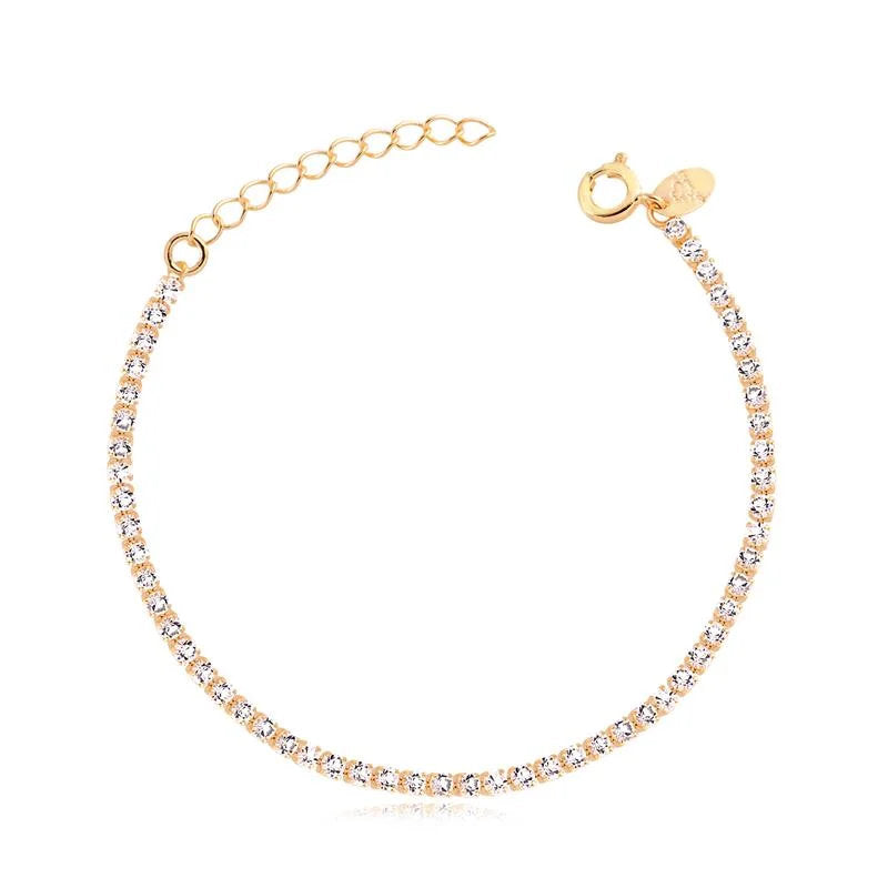 Pulsera Riviera Enchapado