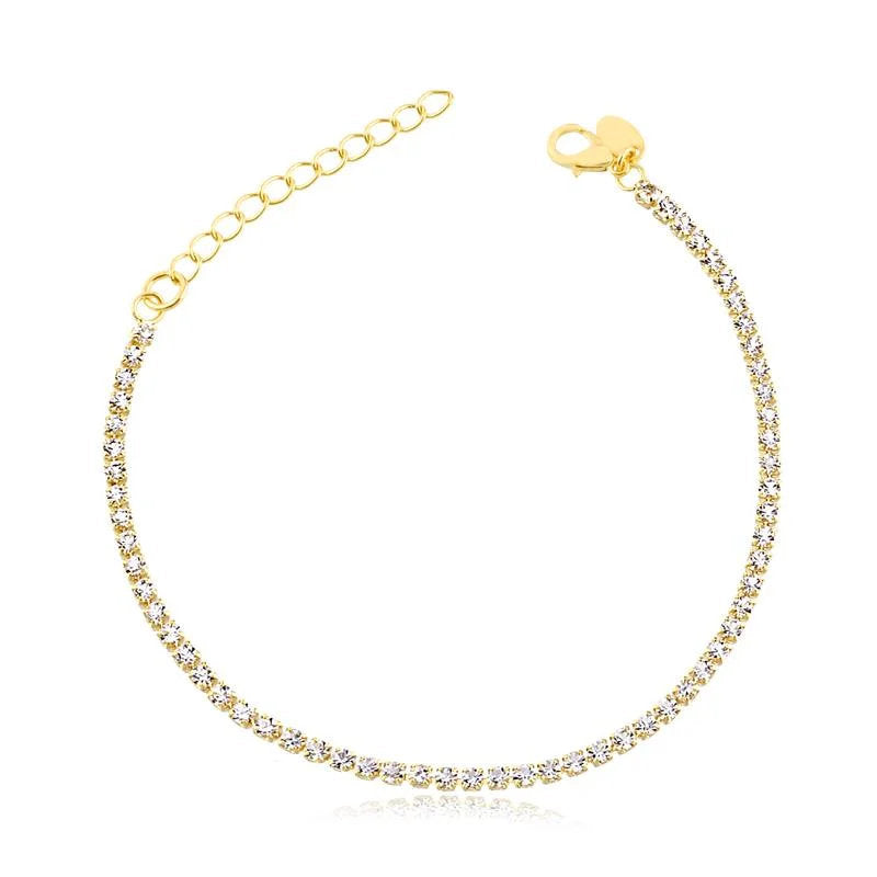Pulsera Piedra Enchapado