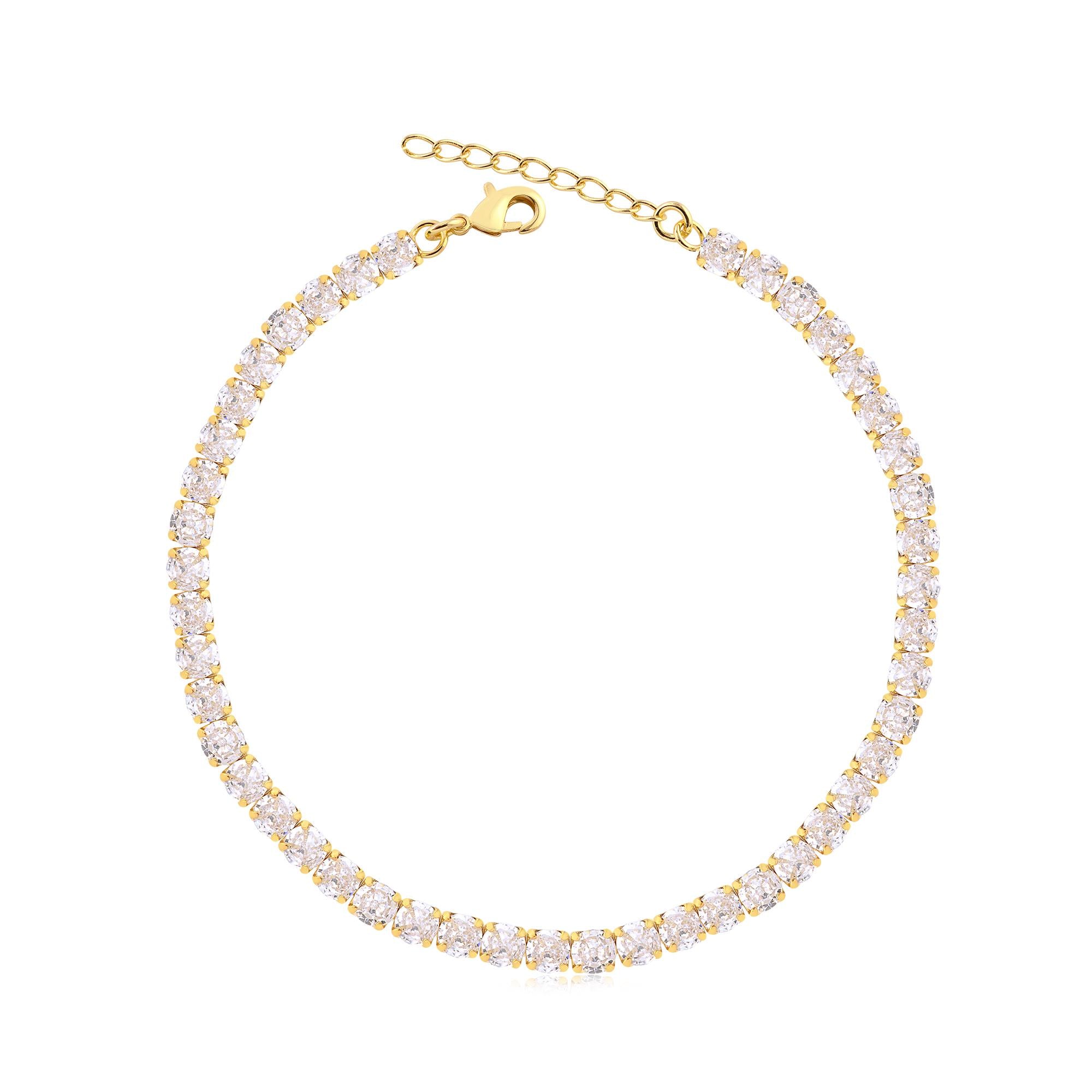 Pulsera Riviera Enchapado