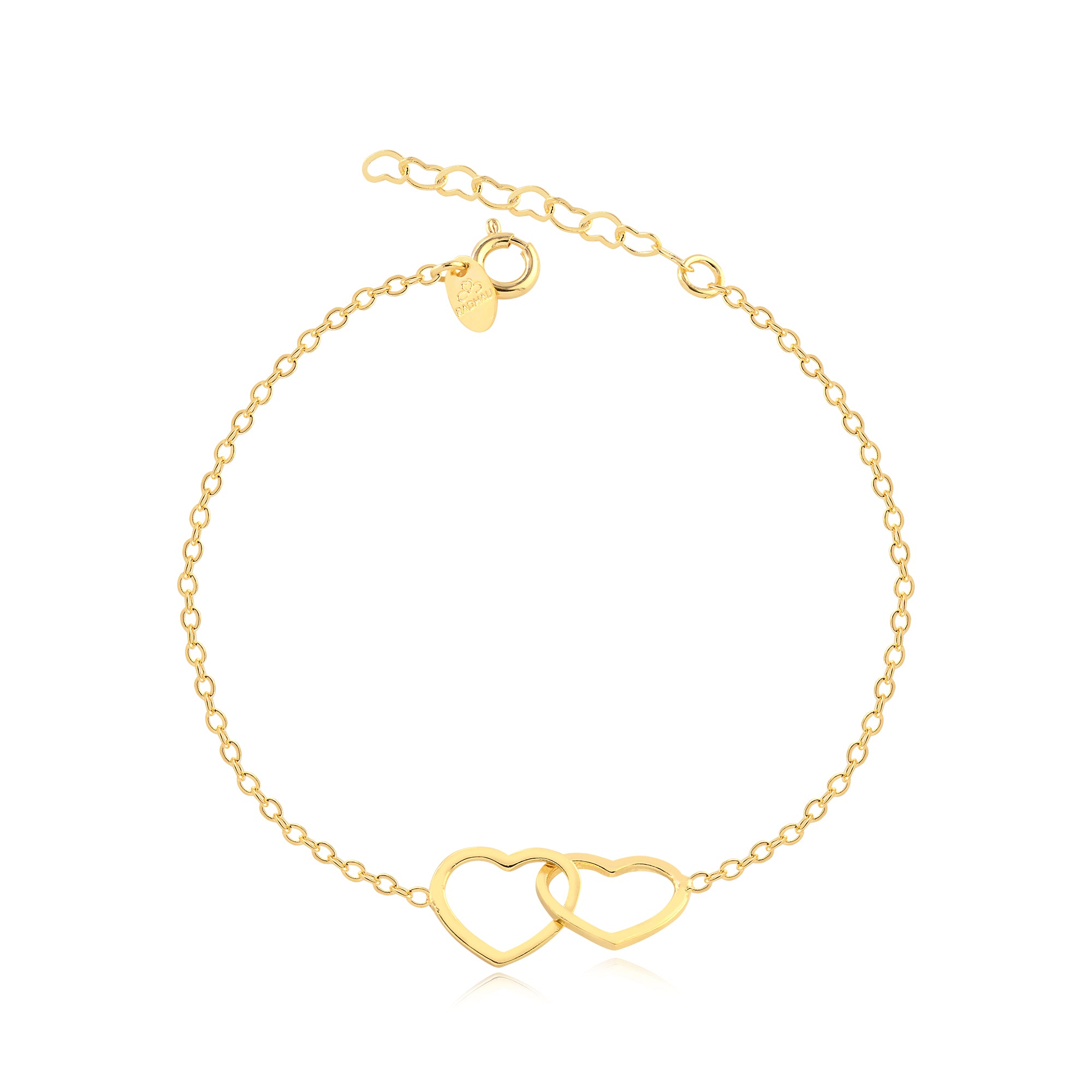 Pulsera Corazon Enchapado
