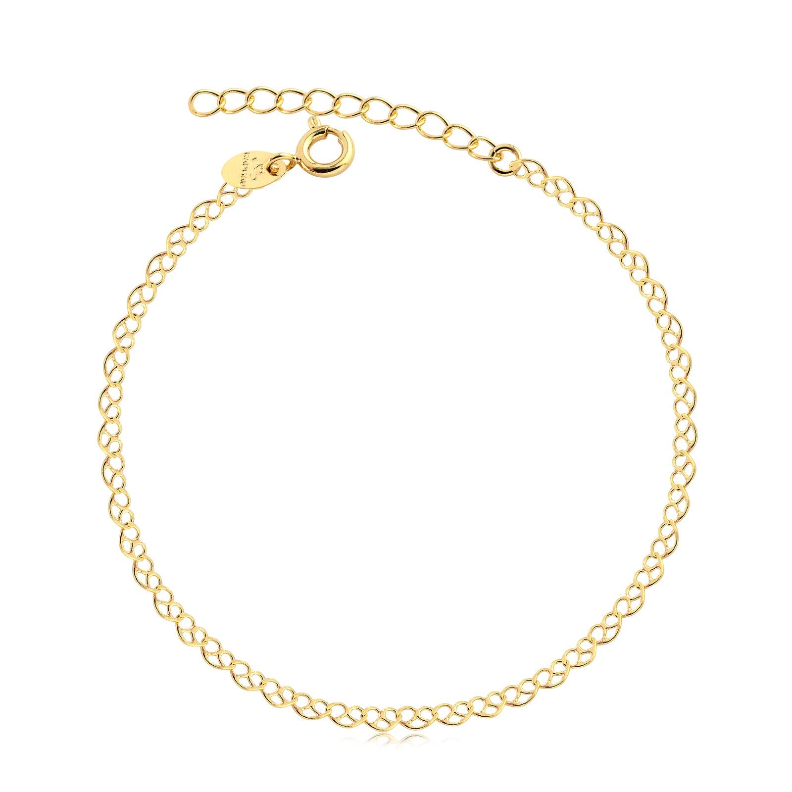 Pulsera Rendada Enchapado