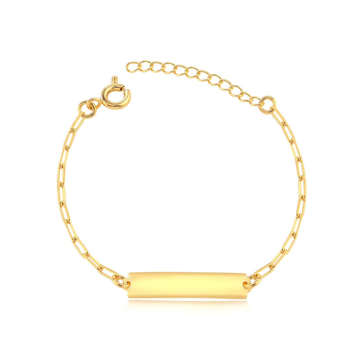 Pulsera Identidad Enchapada