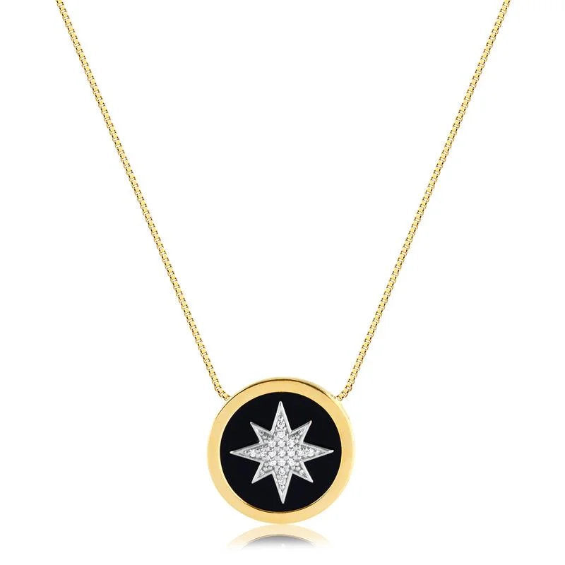 Cadena Con Dije Estrella Enchapado