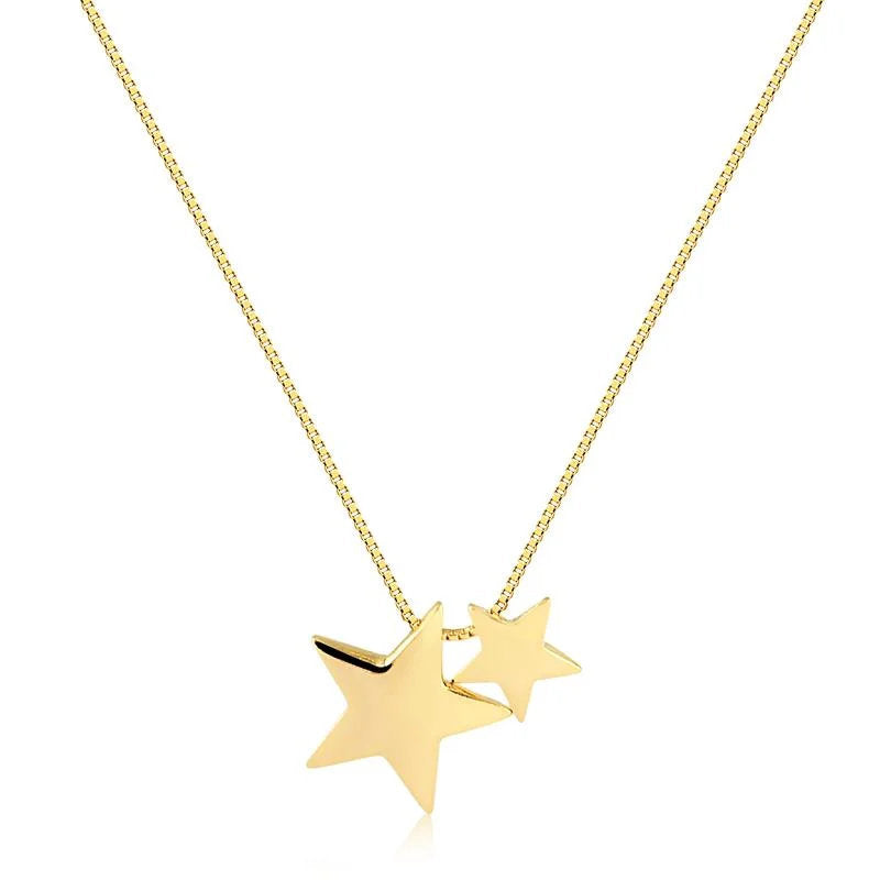 Cadena Con Dije Estrella Enchapado