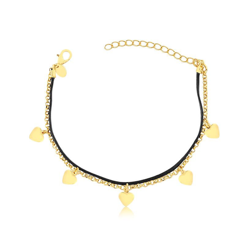 Pulsera Con Dije Enchapado