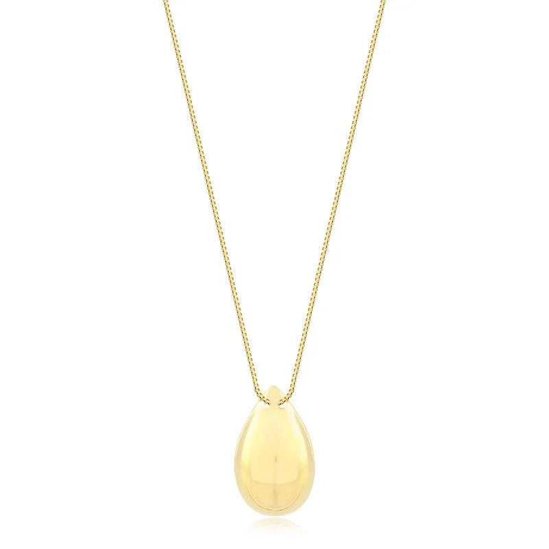 Cadena Con Dije Gota Enchapado