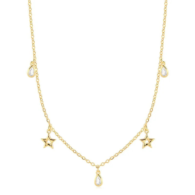 Chokers Estrella Enchapado