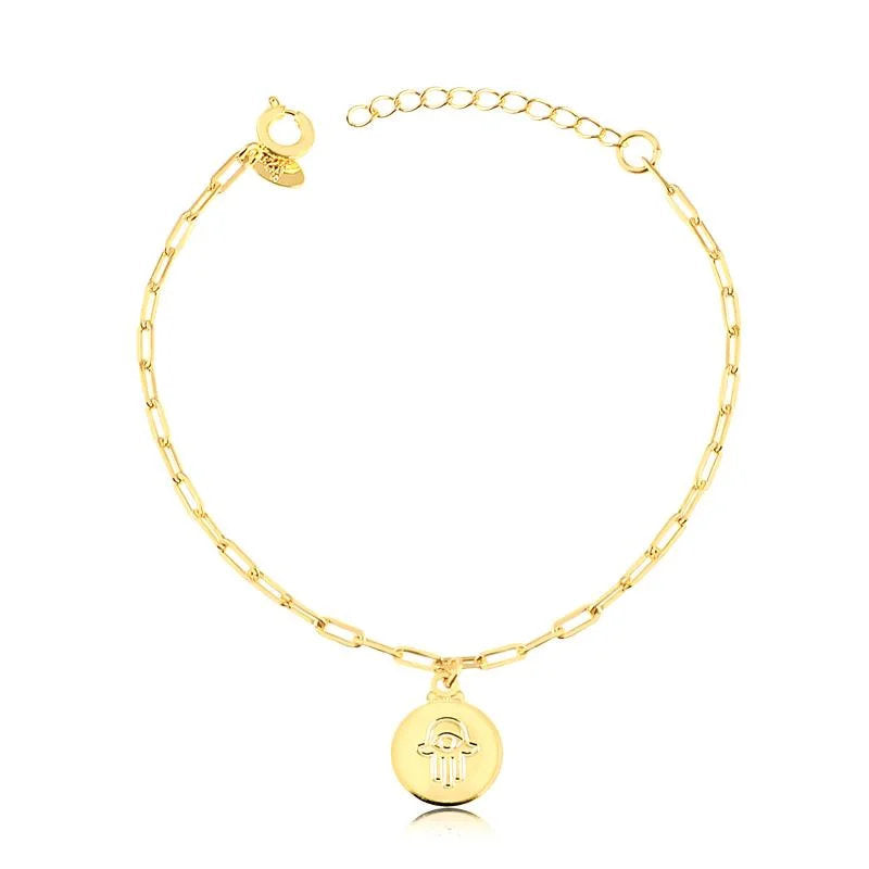 Pulsera Con Dije Enchapado