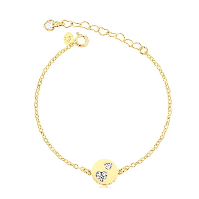 Pulsera Con Dije Enchapado