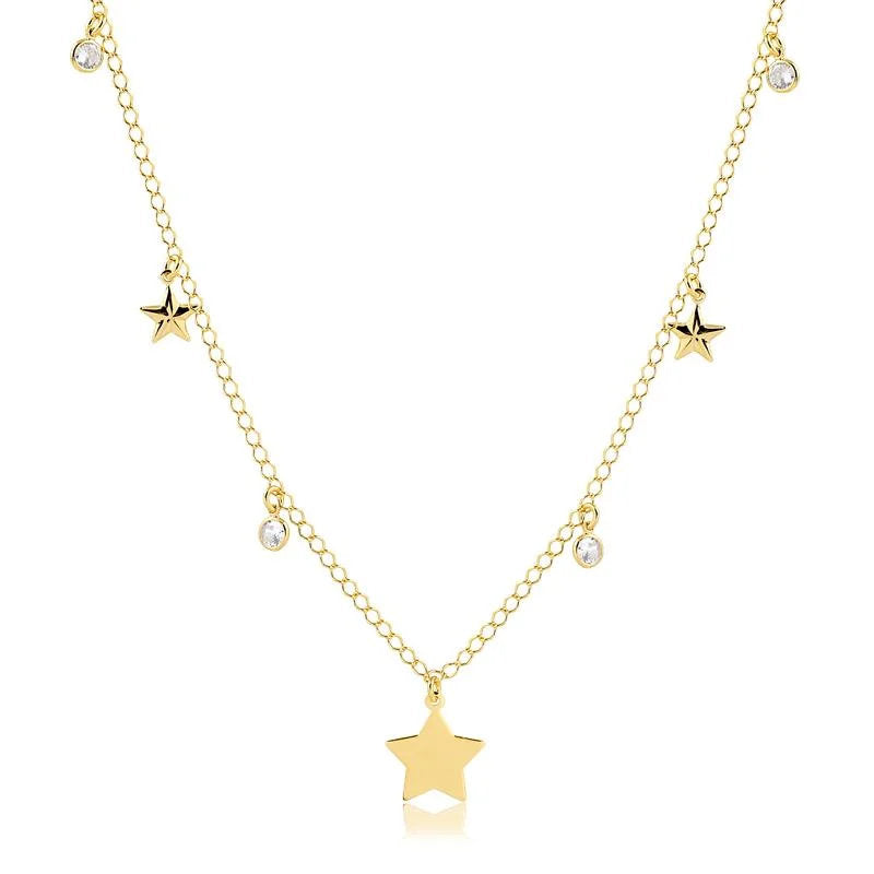 Chokers Estrella Enchapado