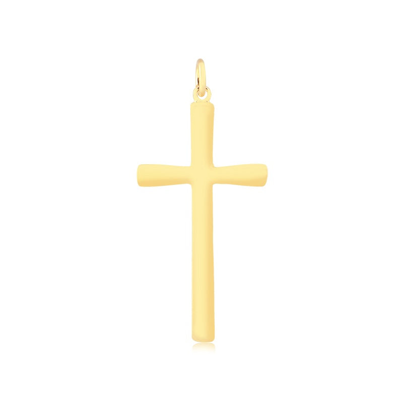 Cadena Con Dije Cruz Enchapado