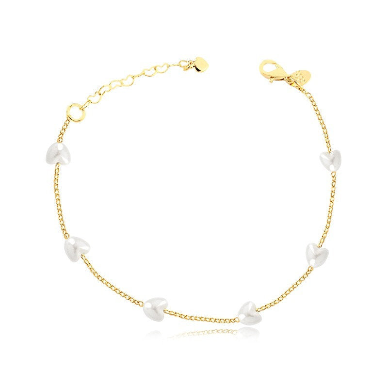 Pulsera Perlita Enchapado