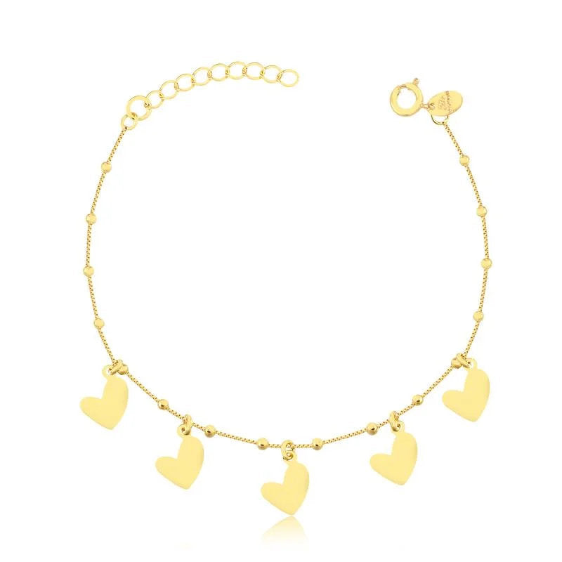 Pulsera Con Dije Enchapado