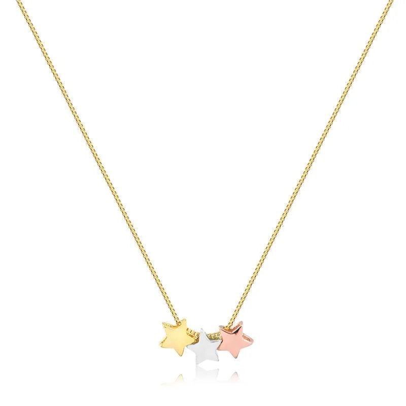 Cadena Con Dije Estrella Enchapado