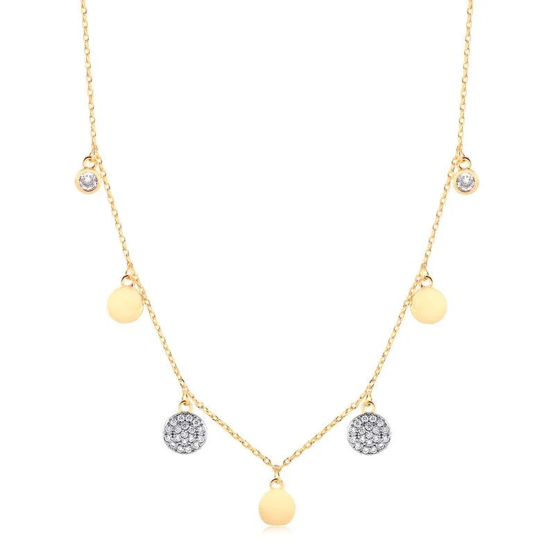 Choker Moneditas Enchapado