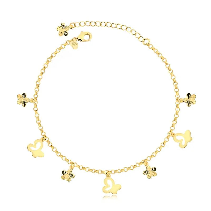 Pulsera Con Dije Enchapado