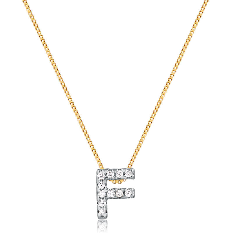 Cadena Nylon Inicial F Enchapado