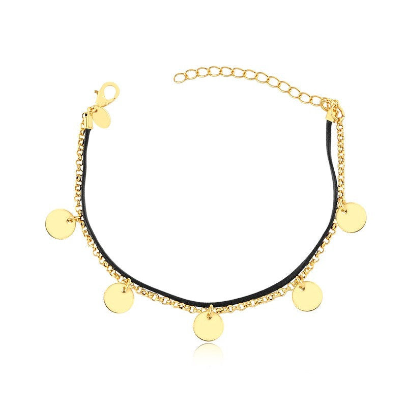Pulsera Con Dije Enchapado