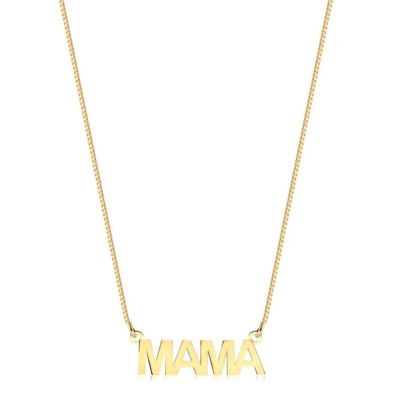 Cadena Personalisada Mama Enchapado
