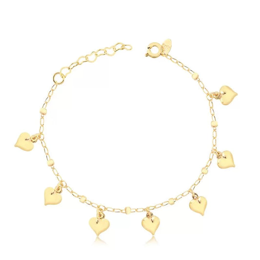 Pulsera corazones