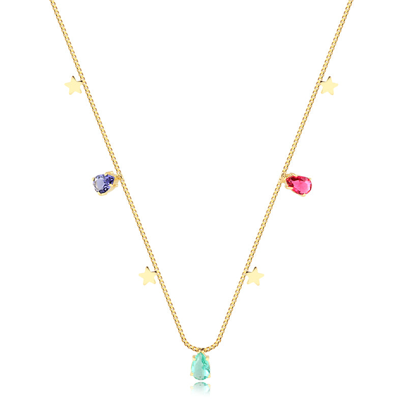 Chokers Estrella Enchapado