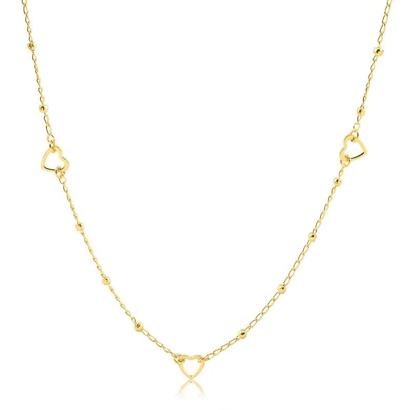 Chokers Corazon Enchapado