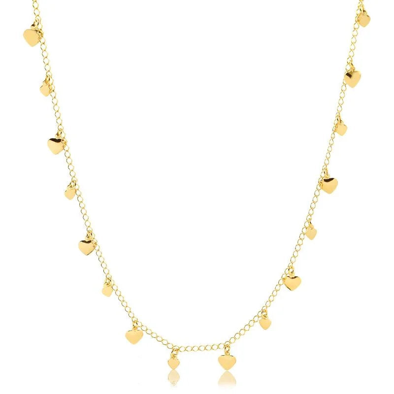 Chokers Corazon Enchapado