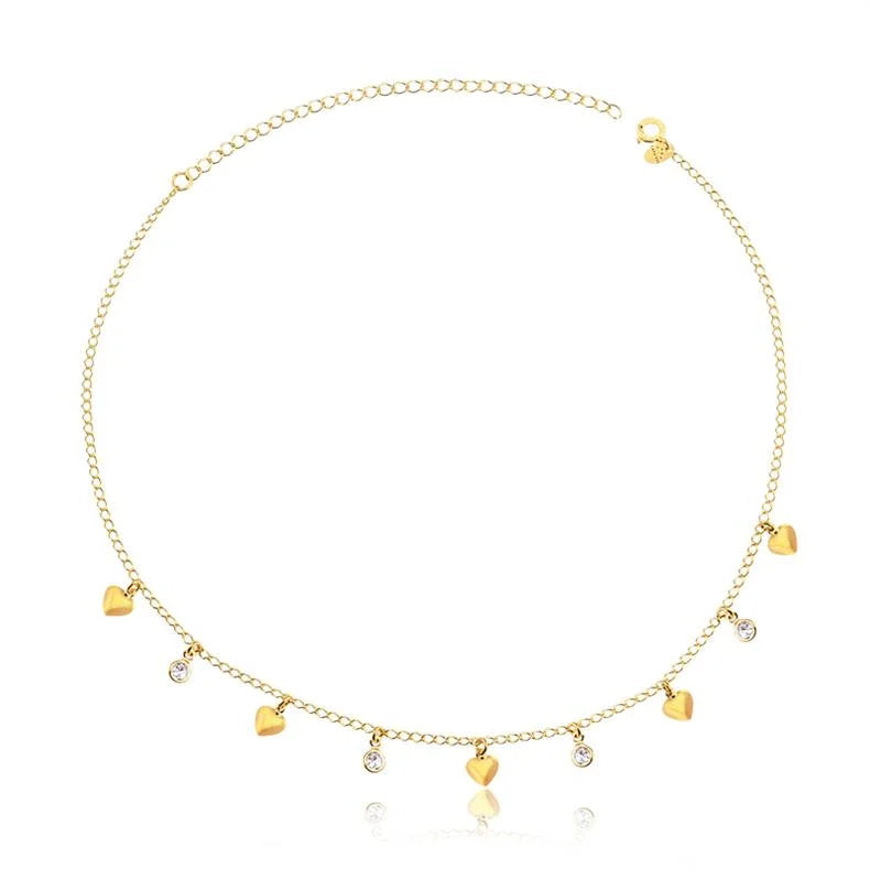 Chokers Corazoncito Enchapado