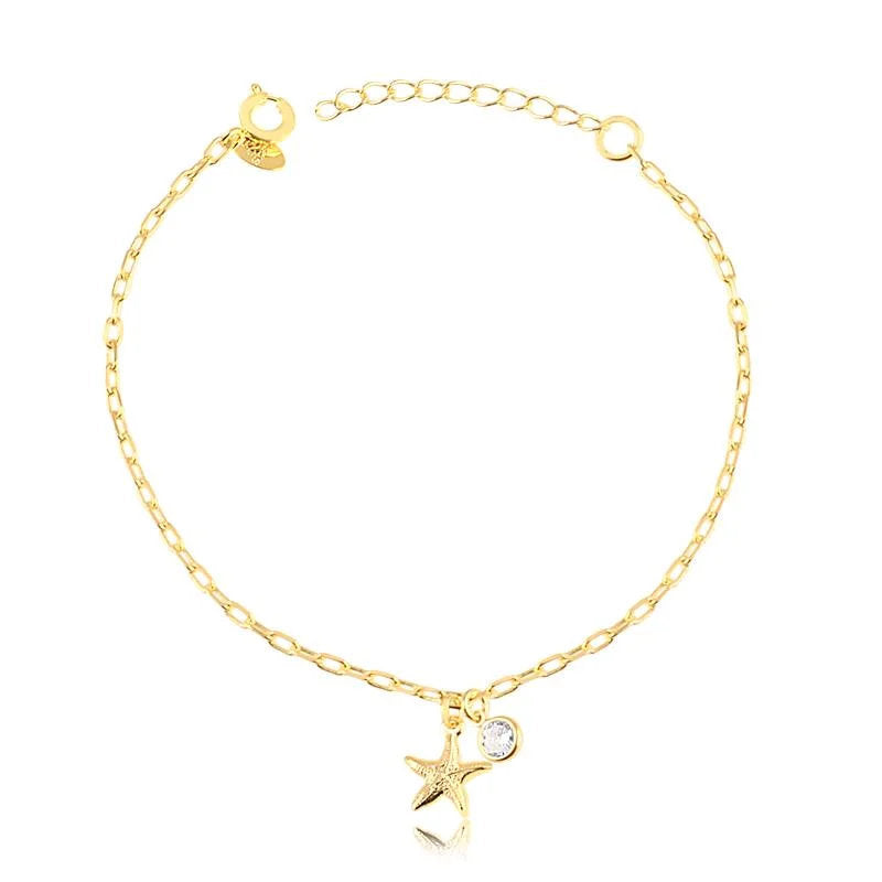 Pulsera Estrella Enchapado