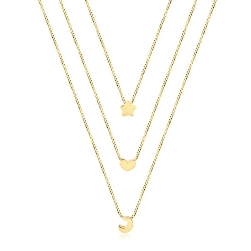 Cadena Triple Enchapado