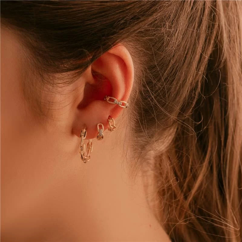 Earcuff con piedras