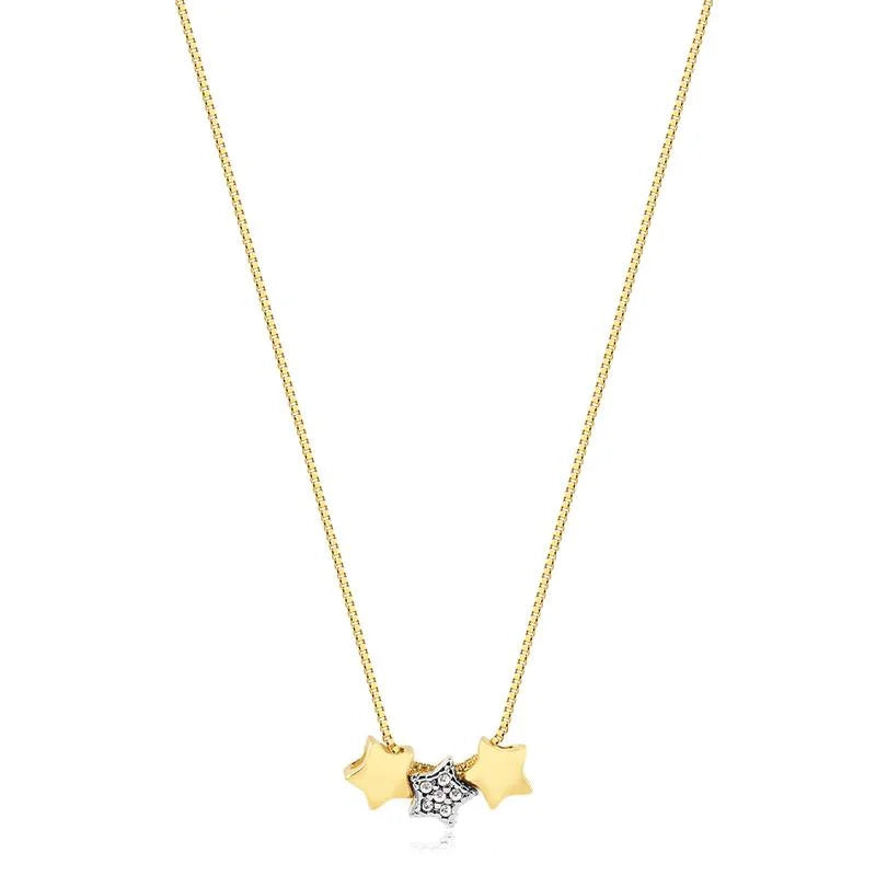Cadena Con Dije Estrellita Enchapado
