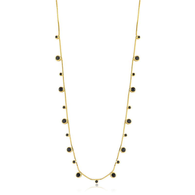 Chokers Piedra Enchapado