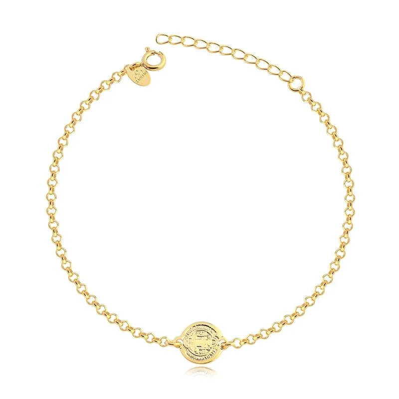 Pulsera San Benito Enchapado