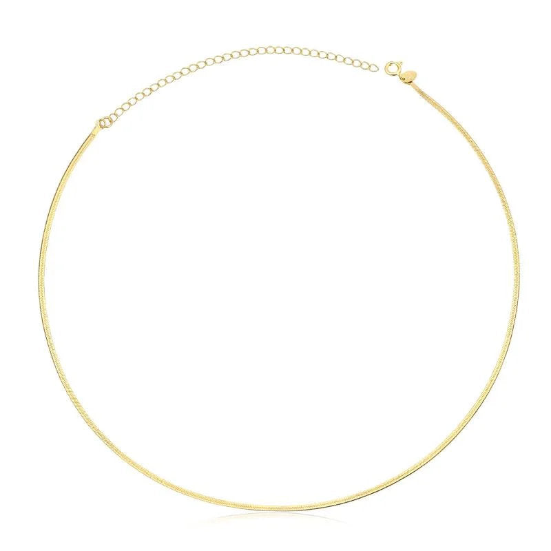 Chokers Cinta 2.5Mm Enchapado