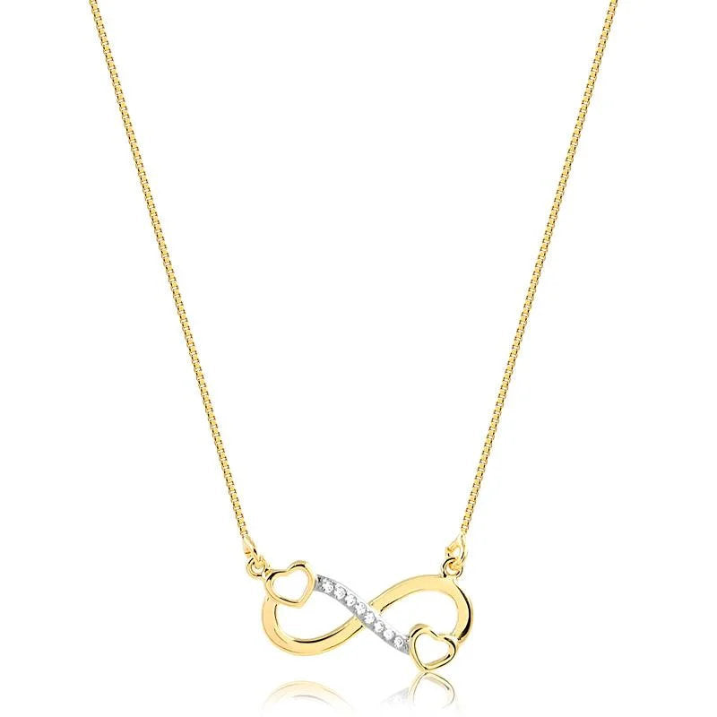 Cadena Con Dije Infinito Enchapado